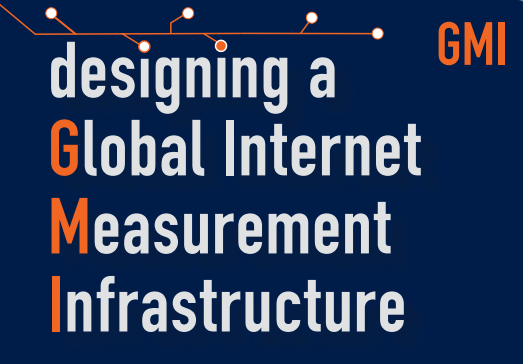 Title image that says "designing a Global Internet Measurment Infrastructure"